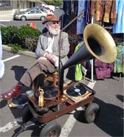 At Marina farmers market